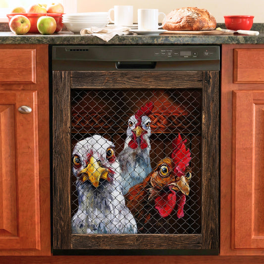 Farmhouse Magnetic Dishwasher Cover The Coop Commitee