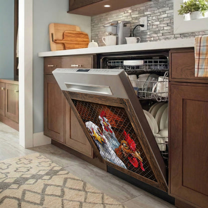 Farmhouse Magnetic Dishwasher Cover The Coop Commitee