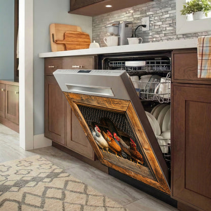 Farmhouse Magnetic Dishwasher Cover The Coop Escape