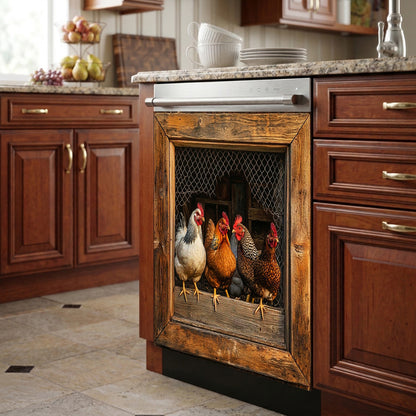 Farmhouse Magnetic Dishwasher Cover The Coop Escape