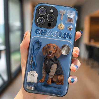 Dachshund Phone Case Custom Dog Name The Dachshund's Starter Kit