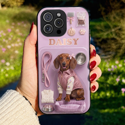 Dachshund Phone Case Custom Dog Name The Dachshund's Starter Kit