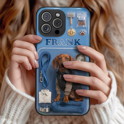 Dachshund Phone Case Custom Dog Name The Dachshund's Starter Kit