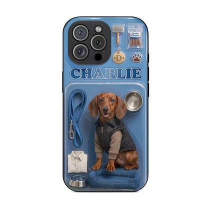 Dachshund Phone Case Custom Dog Name The Dachshund's Starter Kit