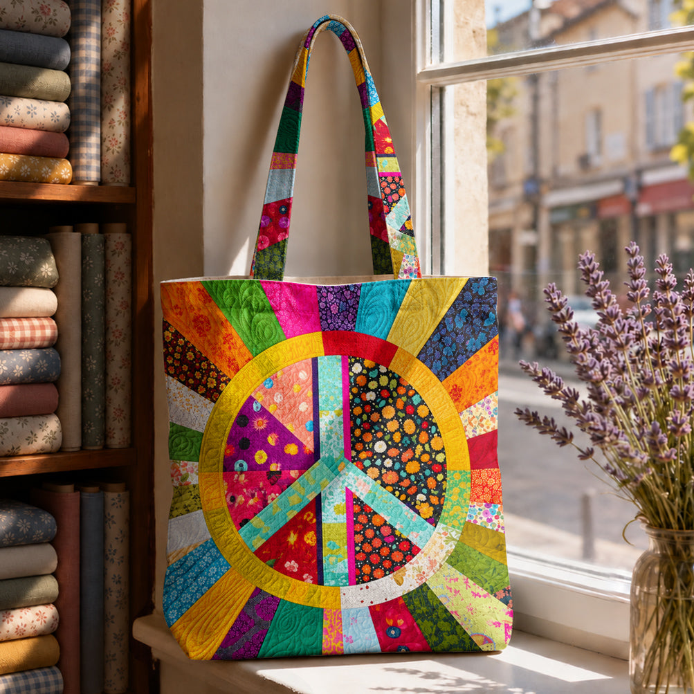 Hippie Canvas Tote Bag The Free Spirit