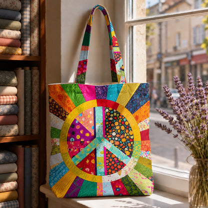 Hippie Canvas Tote Bag The Free Spirit