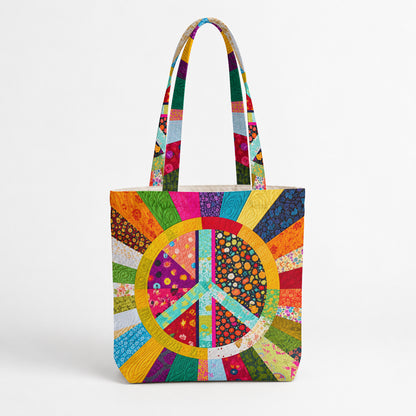 Hippie Canvas Tote Bag The Free Spirit