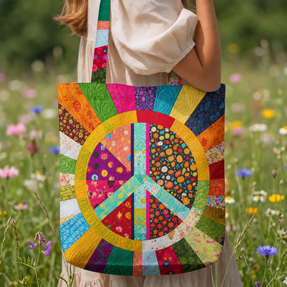 Hippie Canvas Tote Bag The Free Spirit