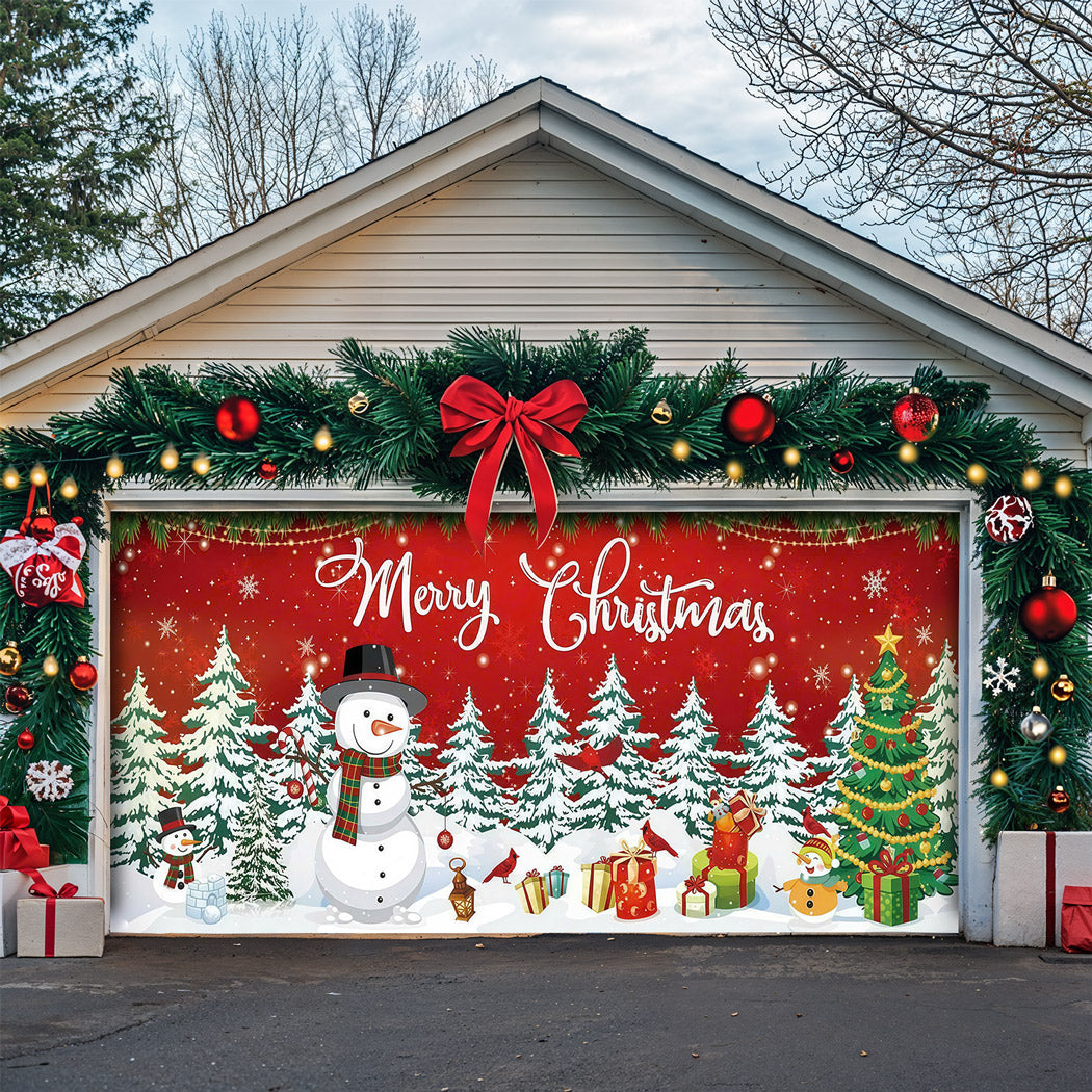 Christmas Garage Door Banner Decoration -  The Happiest Season