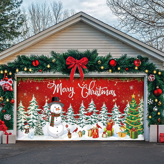 Christmas Garage Door Banner Decoration -  The Happiest Season
