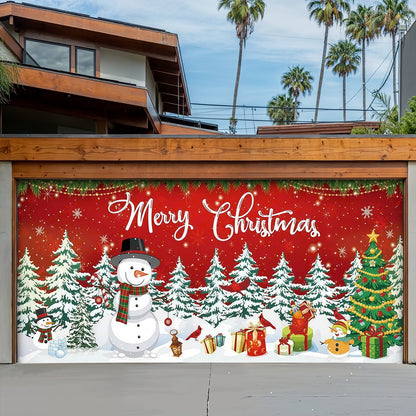 Christmas Garage Door Banner Decoration -  The Happiest Season