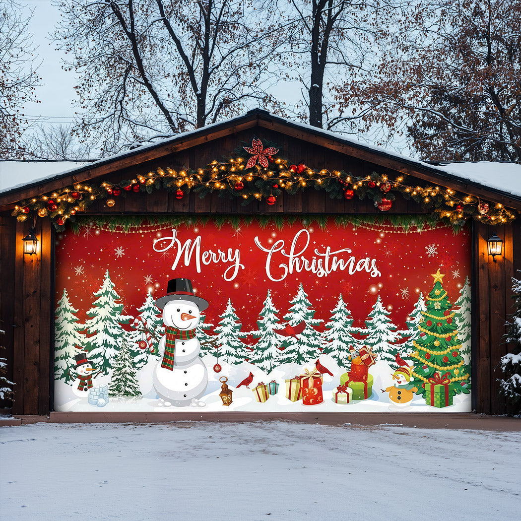 Christmas Garage Door Banner Decoration -  The Happiest Season
