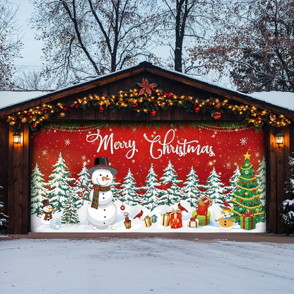 Christmas Garage Door Banner Decoration -  The Happiest Season