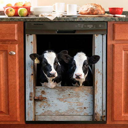 Farmhouse Magnetic Dishwasher Cover The Nosy Neighbors