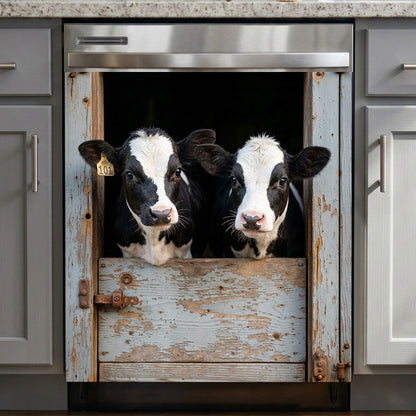 Farmhouse Magnetic Dishwasher Cover The Nosy Neighbors