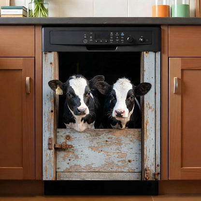Farmhouse Magnetic Dishwasher Cover The Nosy Neighbors