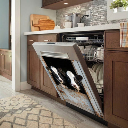 Farmhouse Magnetic Dishwasher Cover The Nosy Neighbors