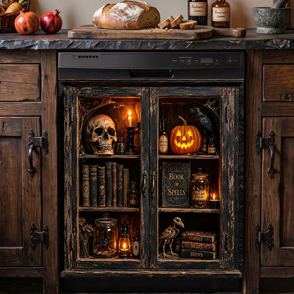 Witch Magnetic Dishwasher Cover The Secret Cabinet
