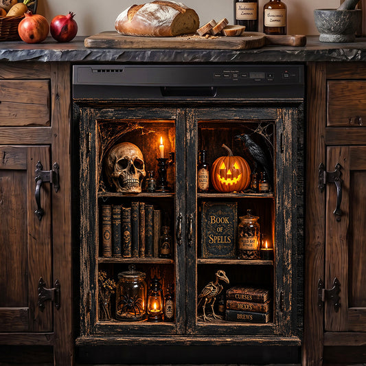 Witch Magnetic Dishwasher Cover The Secret Cabinet