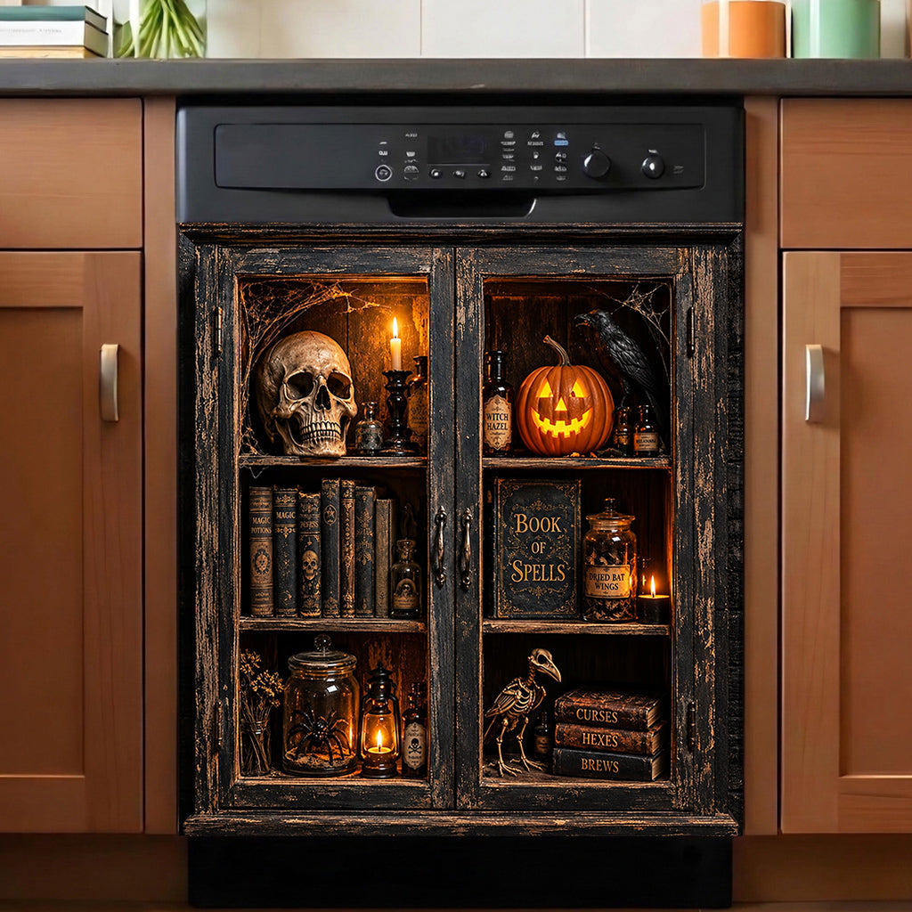 Witch Magnetic Dishwasher Cover The Secret Cabinet