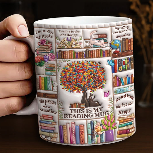 Book Lover 11Oz Mug This Is My Reading Mug