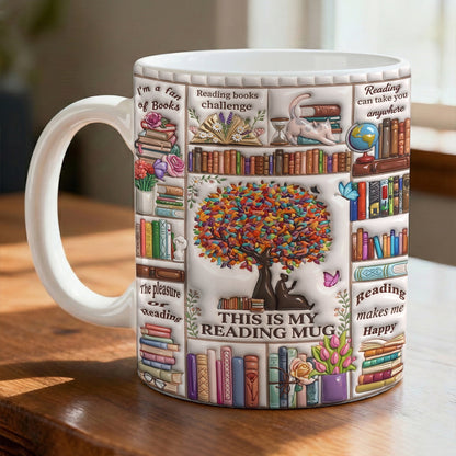 Book Lover 11Oz Mug This Is My Reading Mug