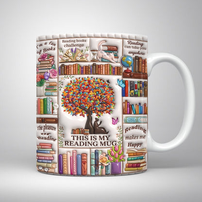 Book Lover 11Oz Mug This Is My Reading Mug