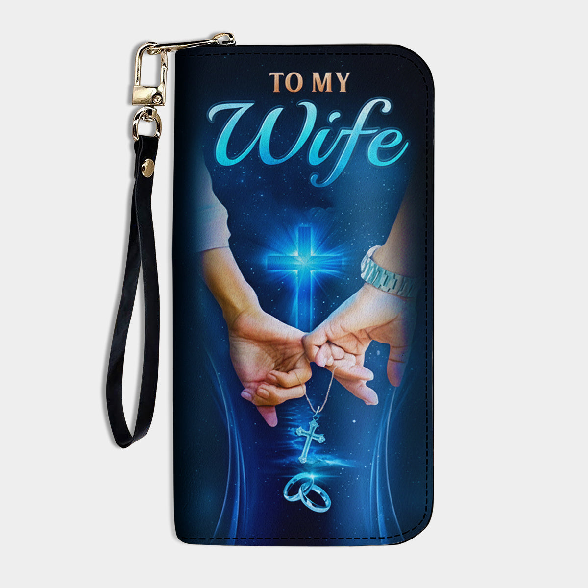 Christian Valentine Leather Wallet Forever And Always