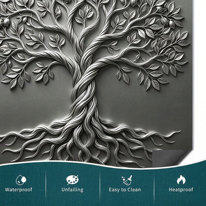Spiritual Vibes Magnetic Dishwasher Cover Tree Of Life