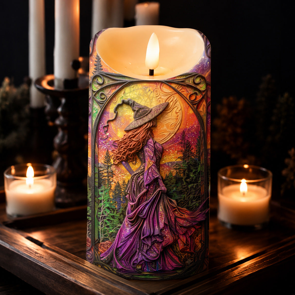 Halloween Decor LED Candle Twilight’s Muse