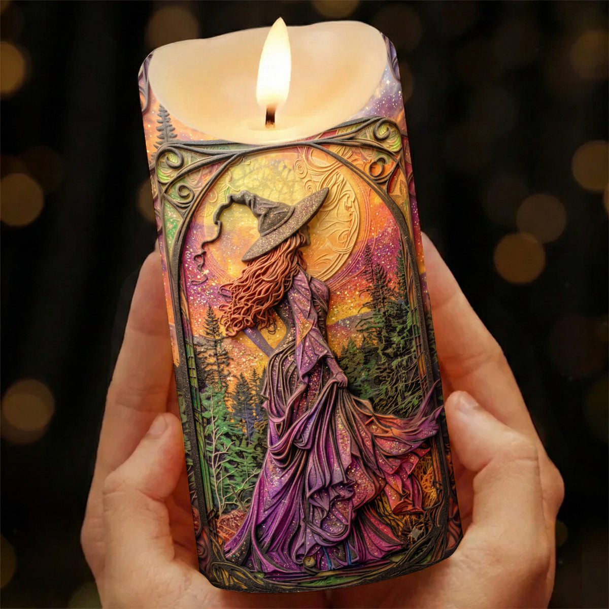 Halloween Decor LED Candle Twilight’s Muse