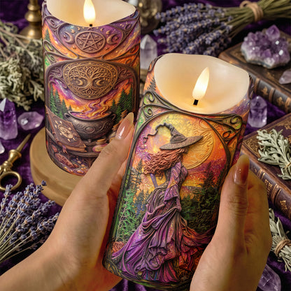 Halloween Decor LED Candle Twilight’s Muse