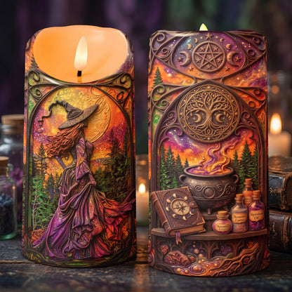 Halloween Decor LED Candle Twilight’s Muse