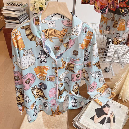 Purrfect Dreams Two-piece Pajamas