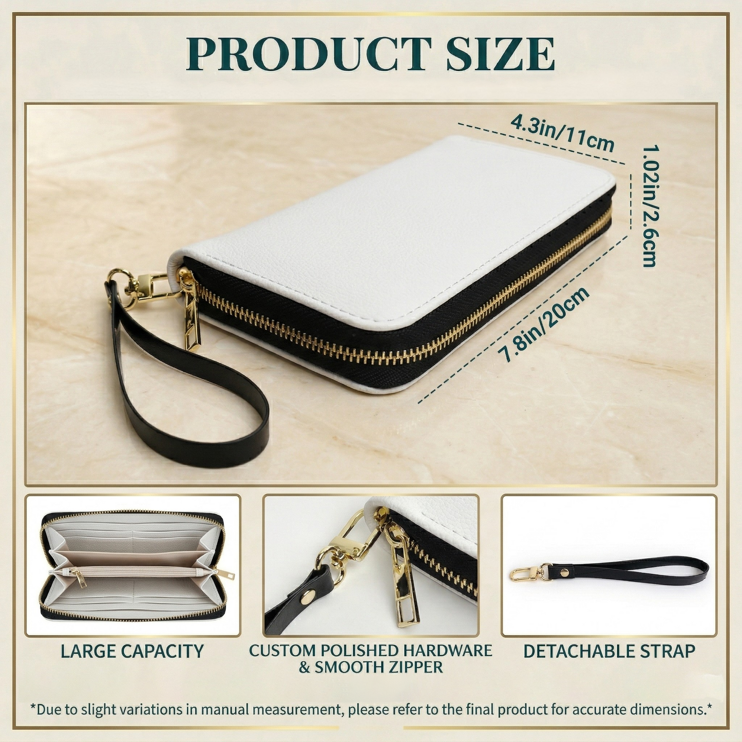 Black Women Handbag & Wallet Set 2D Print Kneel Before God, Stand Before Anyone