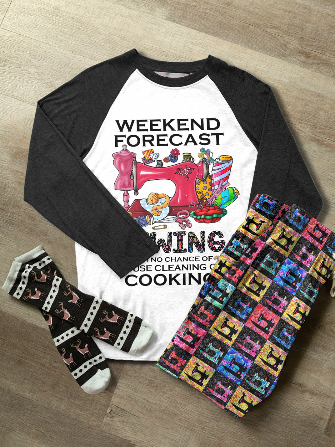 Sewing Lover Raglan Lounge Pajamas Weekend Forecast Sewing With No Chance Of House Cleaning Or Cooking