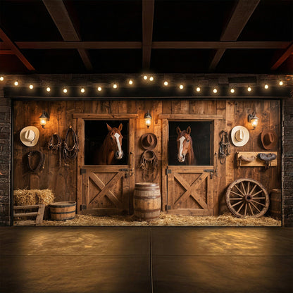 Western Life Garage Door Banner Decoration - Whispers Of The West