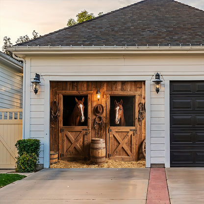 Western Life Garage Door Banner Decoration - Whispers Of The West