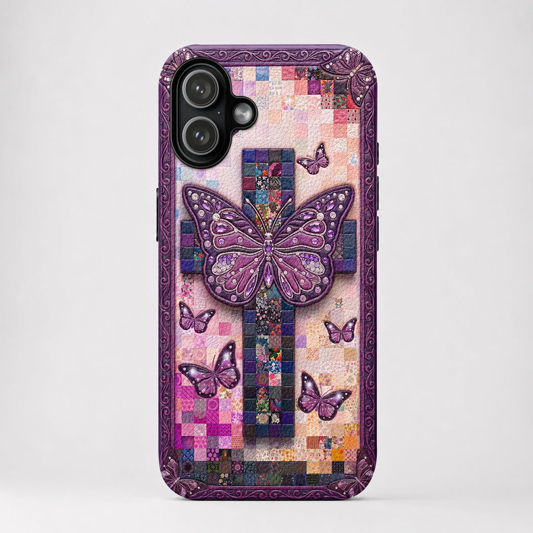 God Leather Phone Case Wings Of Redemption