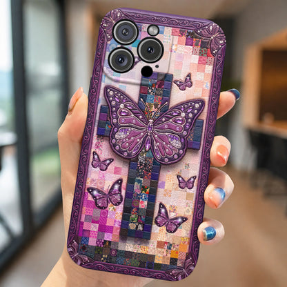 God Leather Phone Case Wings Of Redemption