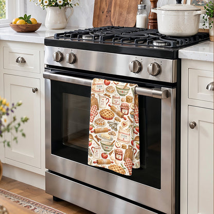 Baking Kitchen Towel Vintage Grandma's Baking Kitchen