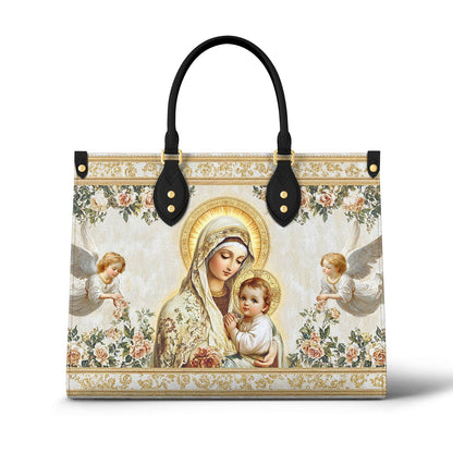 Christian Leather Handbag Heavenly Rose Sanctuary