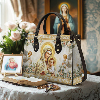 Christian Leather Handbag Heavenly Rose Sanctuary