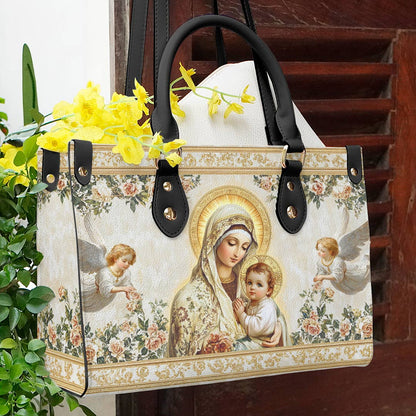 Christian Leather Handbag Heavenly Rose Sanctuary