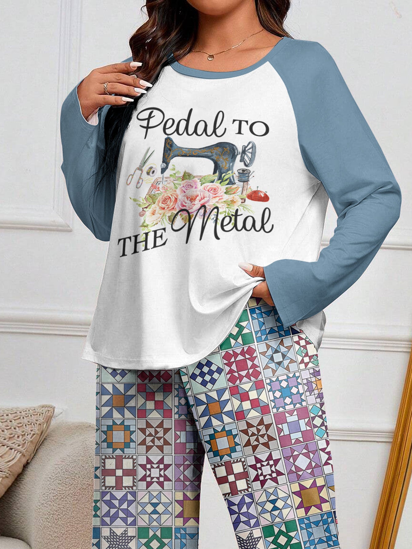 Sewing Lover Raglan Lounge Pajamas Pedal To The Metal Quilt Patterns