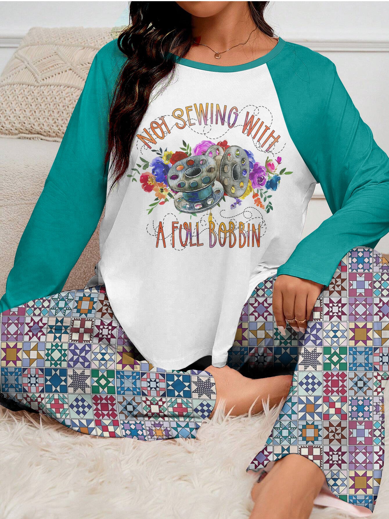 Sewing Lover Raglan Lounge Pajamas Not Sewing With A Full Bobbin