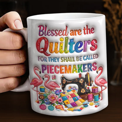 Quilting Lover 11Oz Mug Patchwork Love Sewn Together