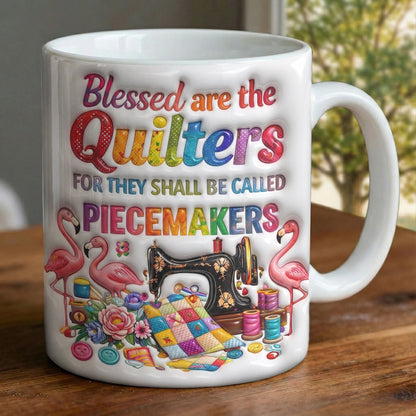 Quilting Lover 11Oz Mug Patchwork Love Sewn Together