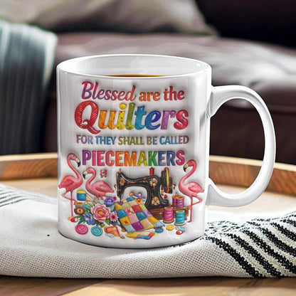 Quilting Lover 11Oz Mug Patchwork Love Sewn Together