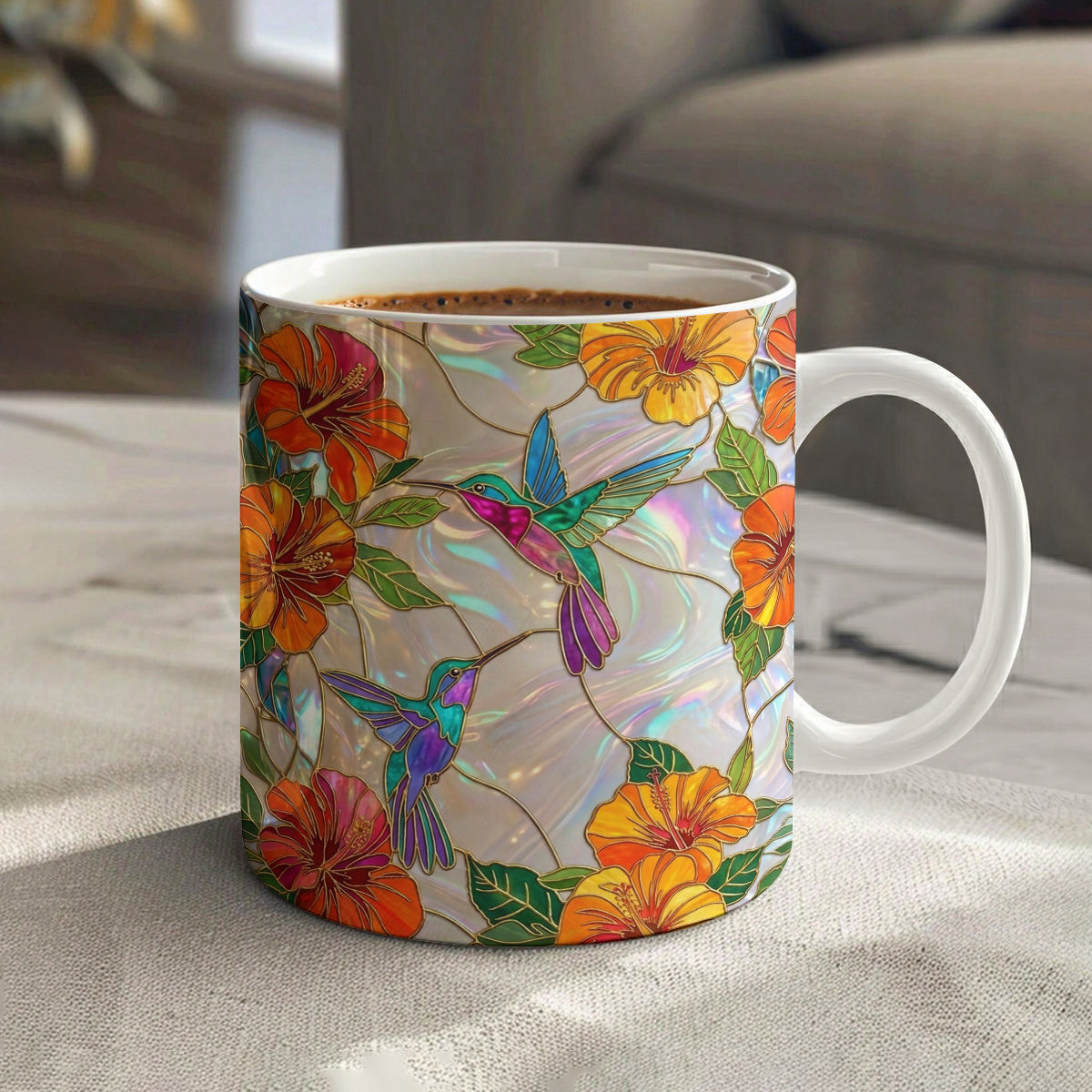 Hummingbird Ceramic Mug Lumina Hummingbird